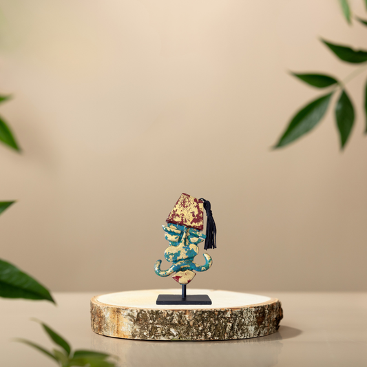 Mini Tarboush – Golden Heritage